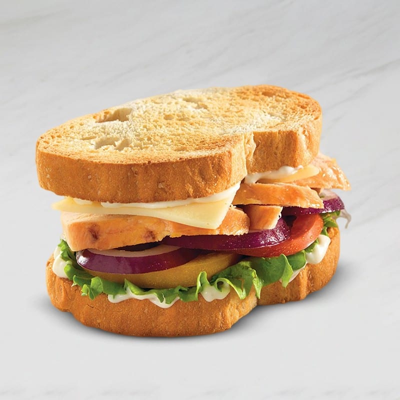 Tuscan Chicken Sandwich.