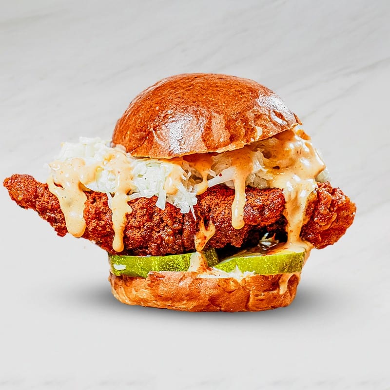 Nashville Hot Chicken Sandwich.