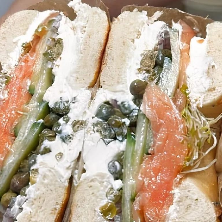 Delicious Nova Lox Bagel