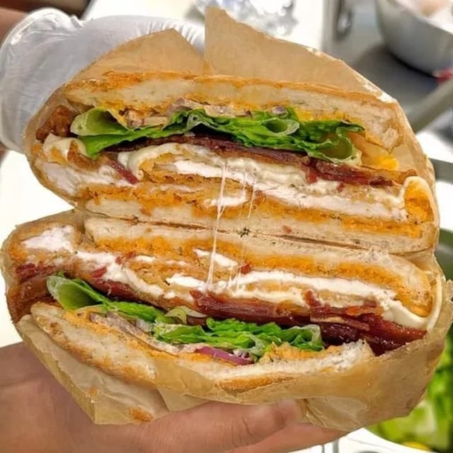 Chicken Cutlet Sandwich.
