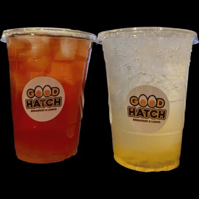Iced Plum Lemonade.