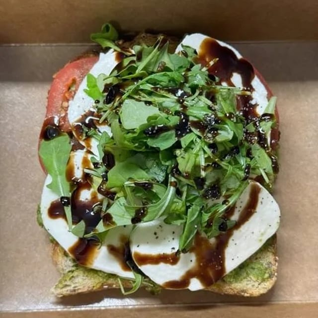 Caprese Toast.