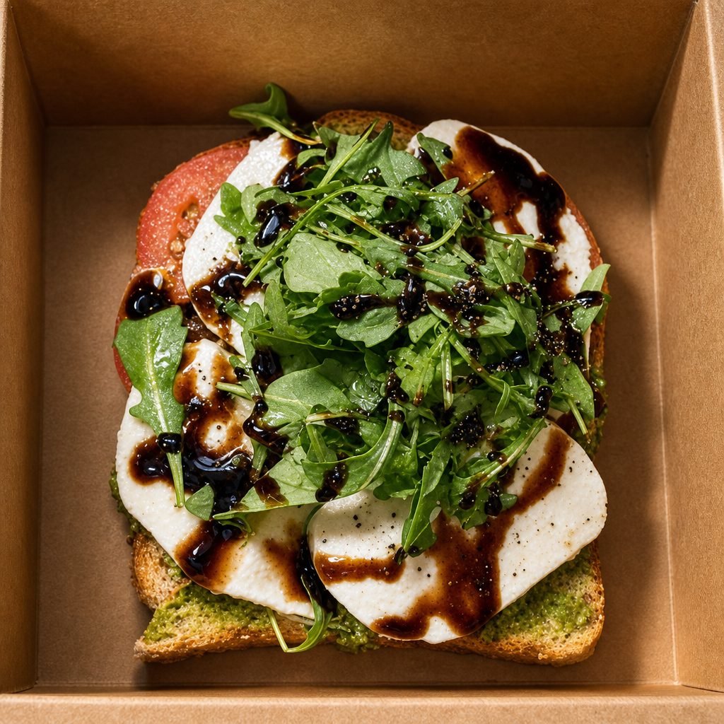 Caprese Toast.