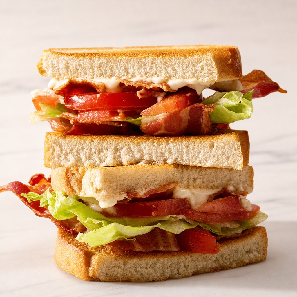 Lunch BLT Sandwich.