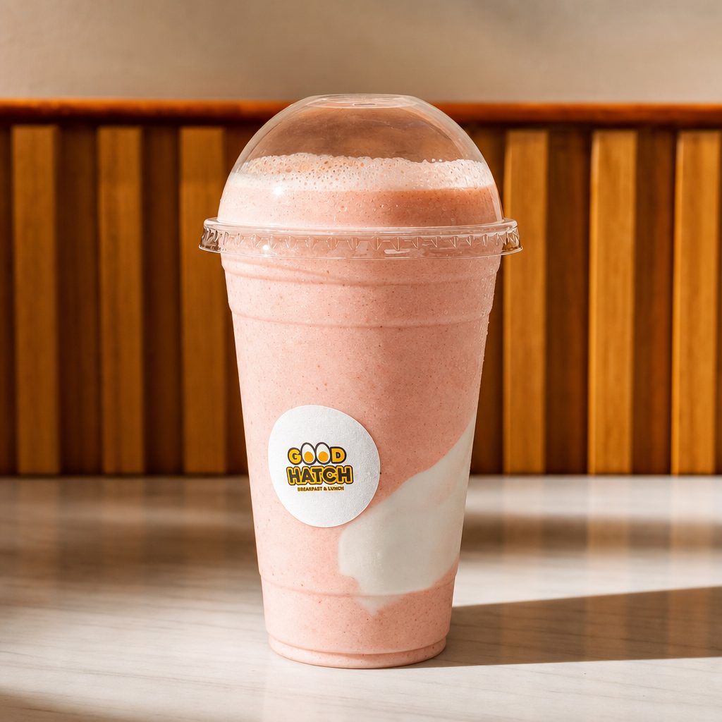 Strawberry Glaze Smoothie.