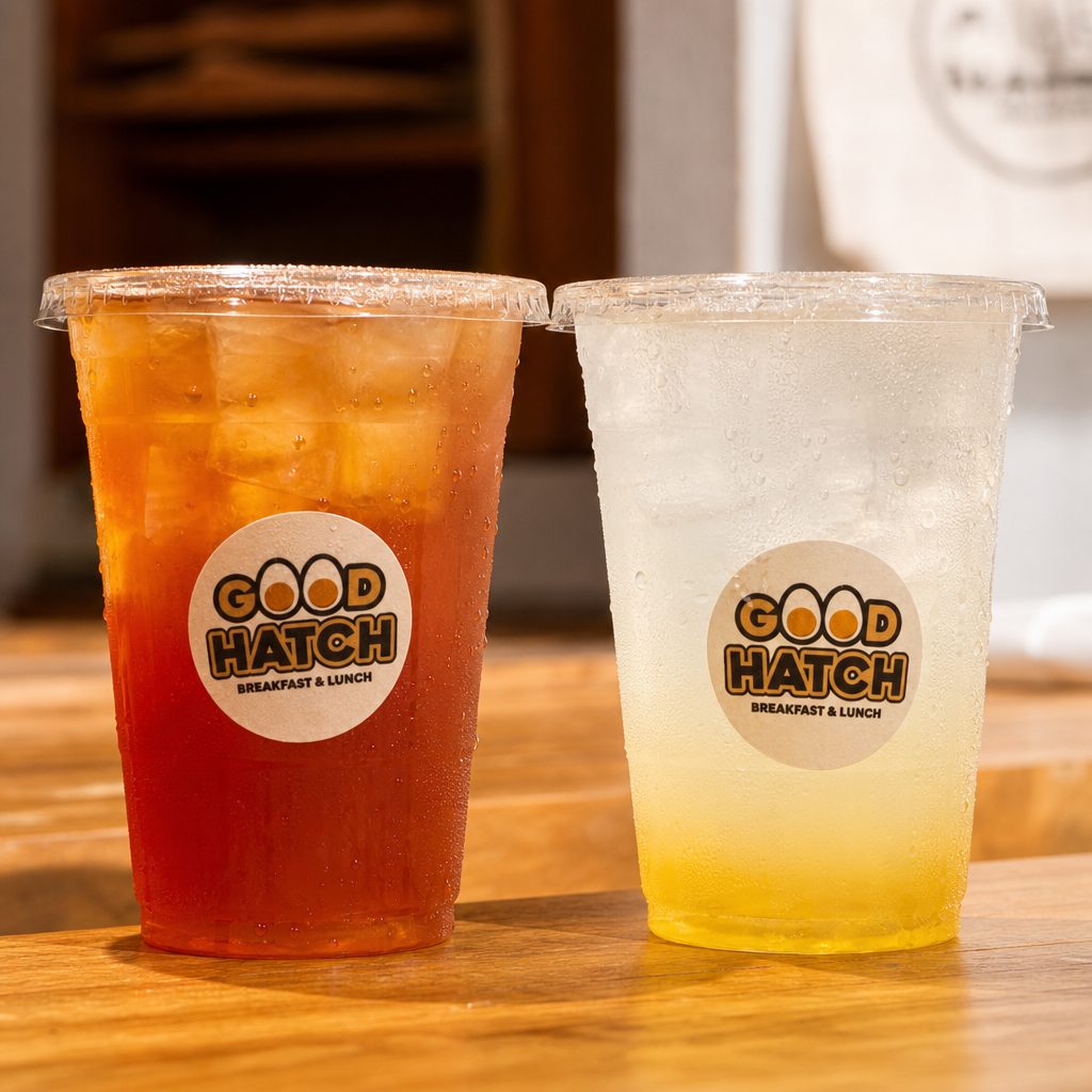 Iced Plum Lemonade.