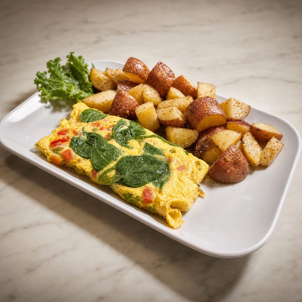 Veggie Omelette.
