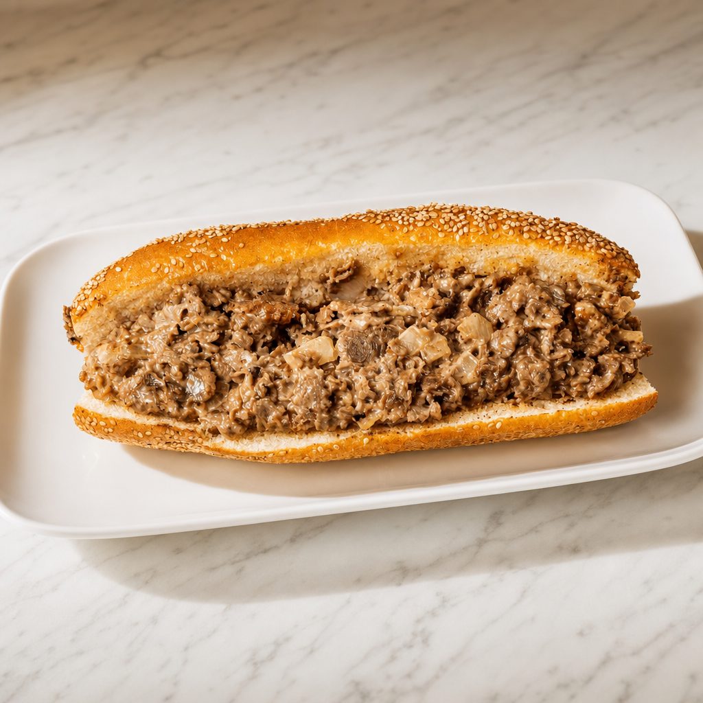 Classic Philly Cheesesteak.