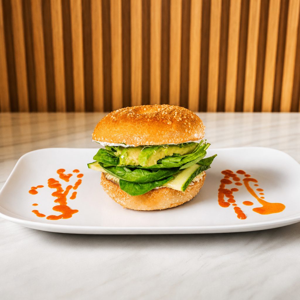 Green Warrior Bagel.