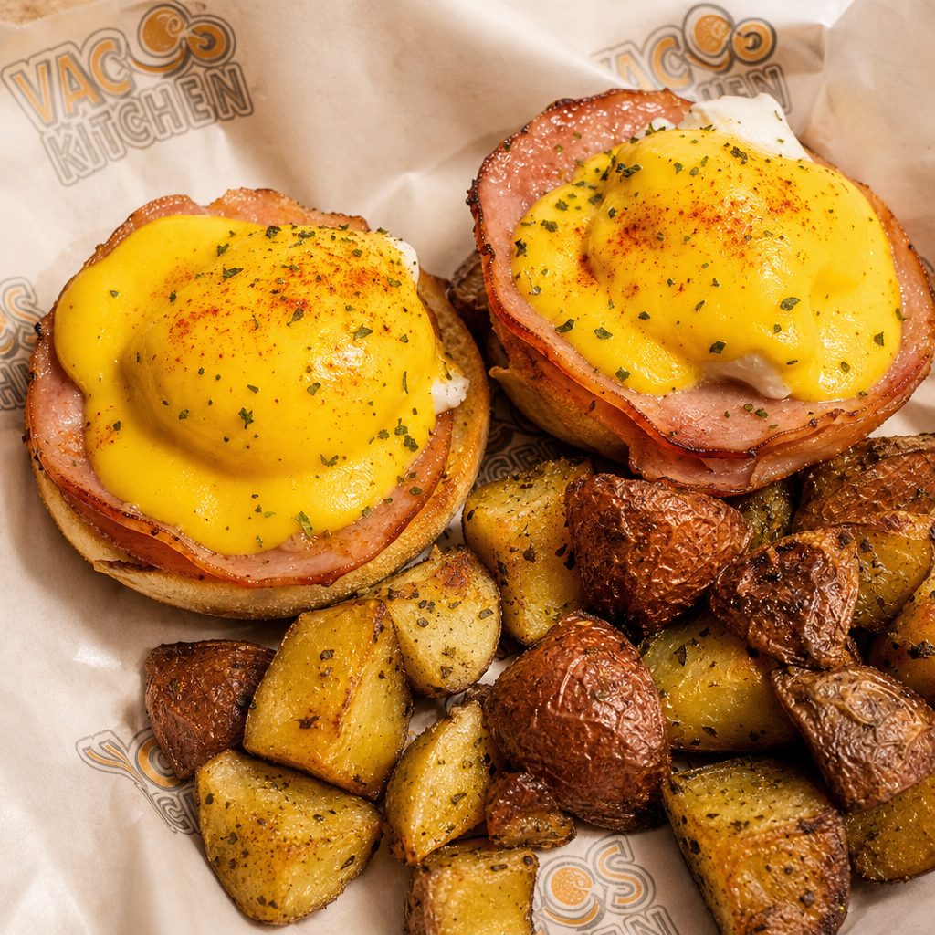 Classic Egg Benedict.